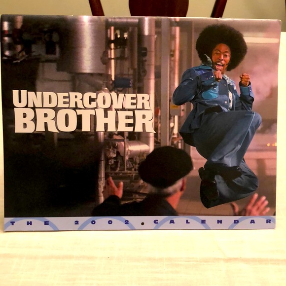 UNDERCOVER BROTHER MOVIE PROMO CALENDAR 2002 UNIVERSAL PICTURES COMEDY - #526 - Picture 2 of 12